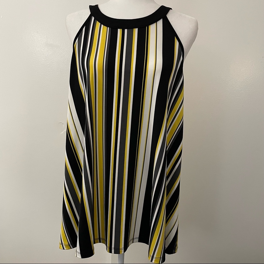 Multi Stripe Studio Knit Goddess Tank
